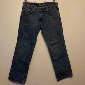 Carhartt Mens Relaxed Fit Straight Leg  Jeans SZ W36X30 Medium Wash
